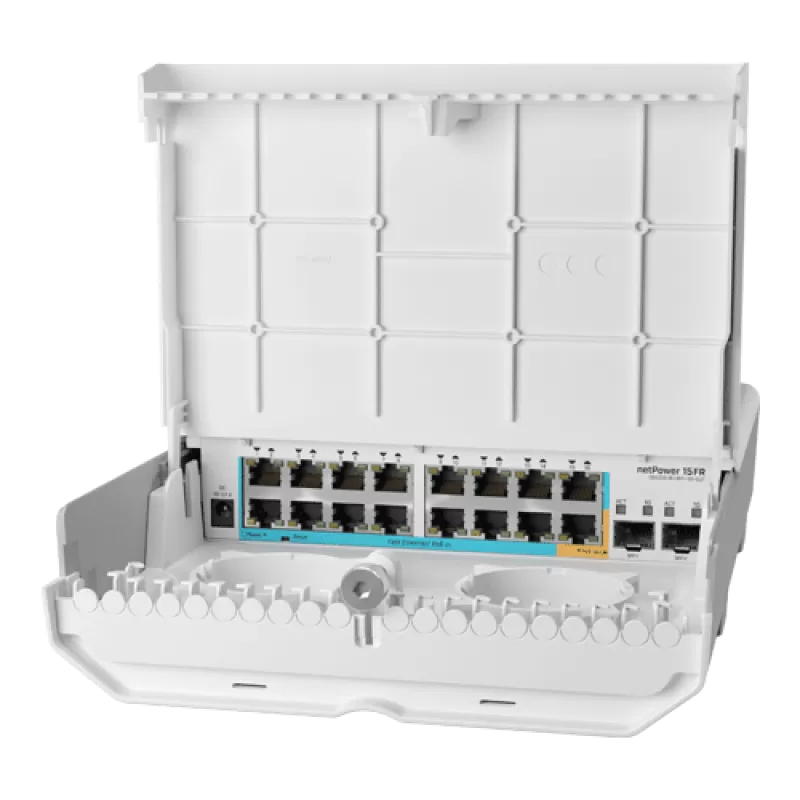 Smart Switch outdoor 16 x 10/100Mbps (15 PoE inversate)