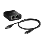 Splitter RJ45 Gigabit 1 IN, 2 OUT, USB-C - TRENDnet TEG-102S - imagine 4