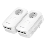 Starter kit Powerline TP-LINK TL-PA8010PKIT AV1300/AV2000 3 Passthrough - TP-LINK TL-PA8030PKIT