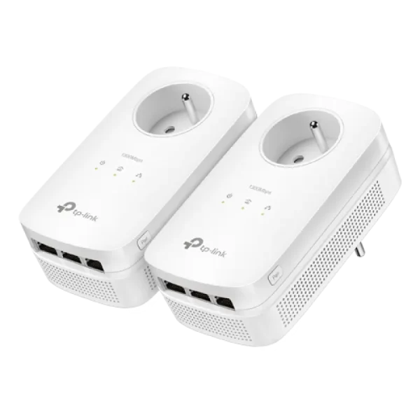 Starter kit Powerline TP-LINK TL-PA8010PKIT AV1300/AV2000 3 Passthrough - TP-LINK TL-PA8030PKIT