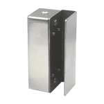 Suport din otel inox pt. montaj bolt CSL-39/40 in podea la usi din sticla CSL-U - imagine 2