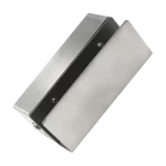 Suport din otel inox pt. montaj bolt CSL-39/40 in podea la usi din sticla CSL-U - imagine 4