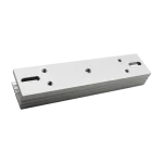 Suport U pt. montaj electromagnet CSE-280P-S pe usi din sticla CSE-280P-U - imagine 2