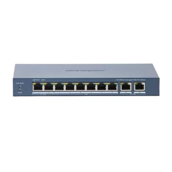 SWICTH UNMANAGED CU 10 PORTURI (8 POE)