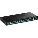 Switch 16 porturi Gigabit PoE/PoE+ 120W - TRENDnet TPE-TG161H