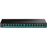 Switch 16 porturi Gigabit PoE/PoE+ 120W - TRENDnet TPE-TG161H - imagine 2