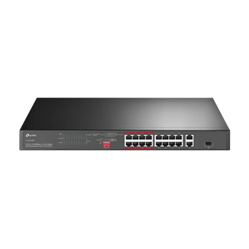 Switch 16 x RJ45 10/100 Mbps PoE