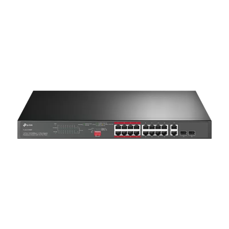Switch 16 x RJ45 10/100 Mbps PoE