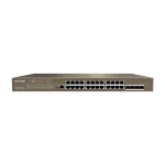 Switch 24 porturi PoE Gigabit