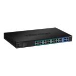 Switch 28 porturi Gigabit Web Smart