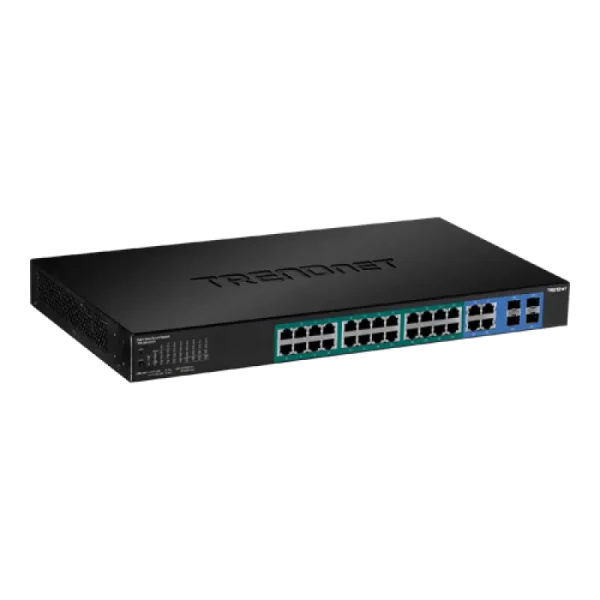 Switch 28 porturi Gigabit Web Smart