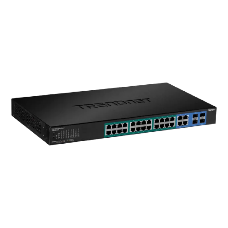 Switch 28 porturi Gigabit Web Smart