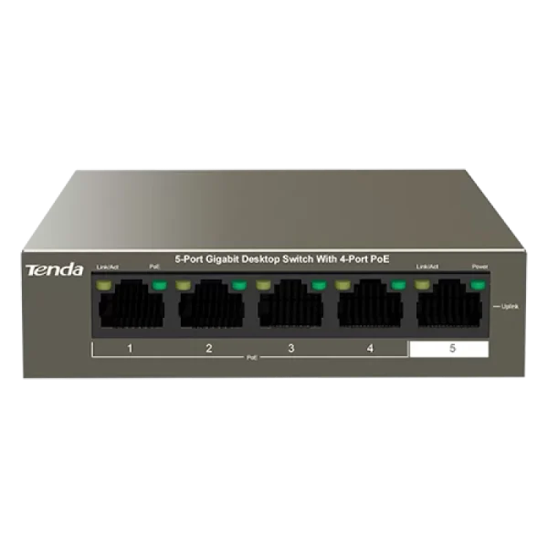 Switch 4 porturi Gigabit PoE