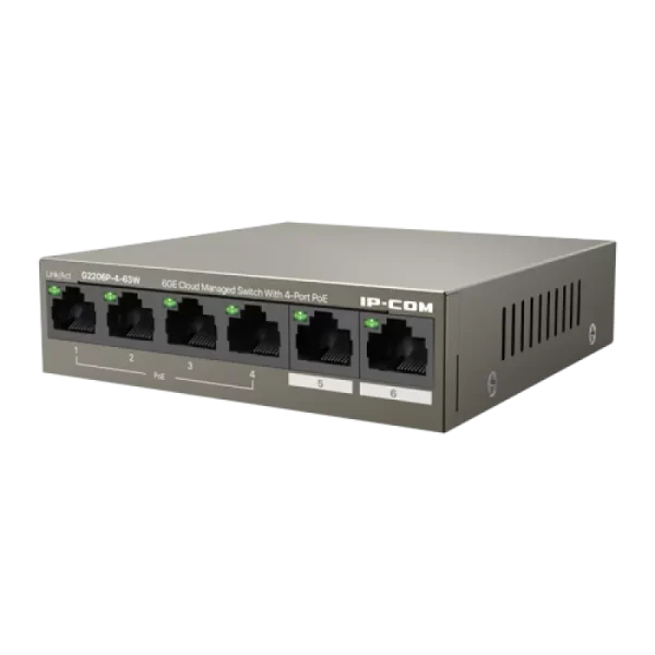 Switch 4 porturi Gigabit PoE+