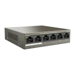 2 porturi uplink RJ45 10/100Mbps - TENDA TND-TEF1106P-4-63W