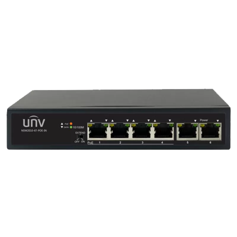 Switch 4 porturi PoE+