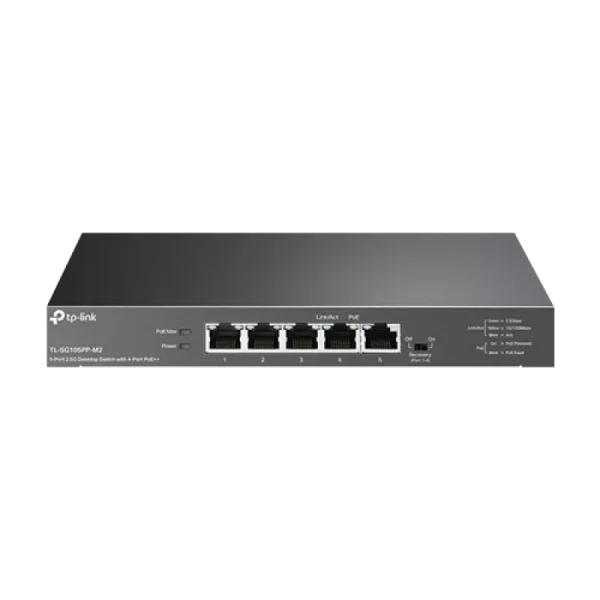 Switch 4 x RJ45 2.5G PoE