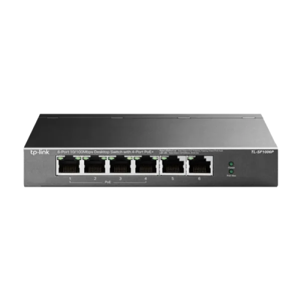 Switch 4 x RJ45 10/100 Mbps PoE