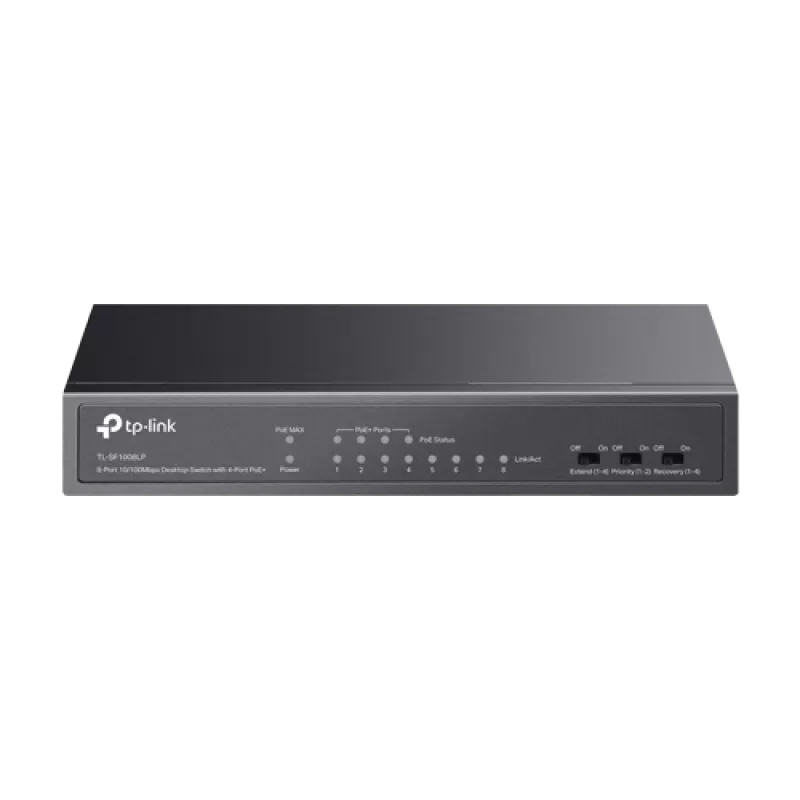 Switch 4 x RJ45 10/100 Mbps PoE