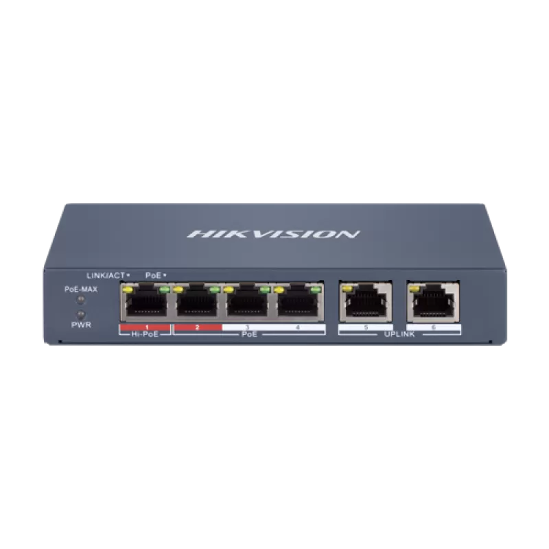 SWITCH CU 6 PORTURI 10/100 MBPS (4 POE)