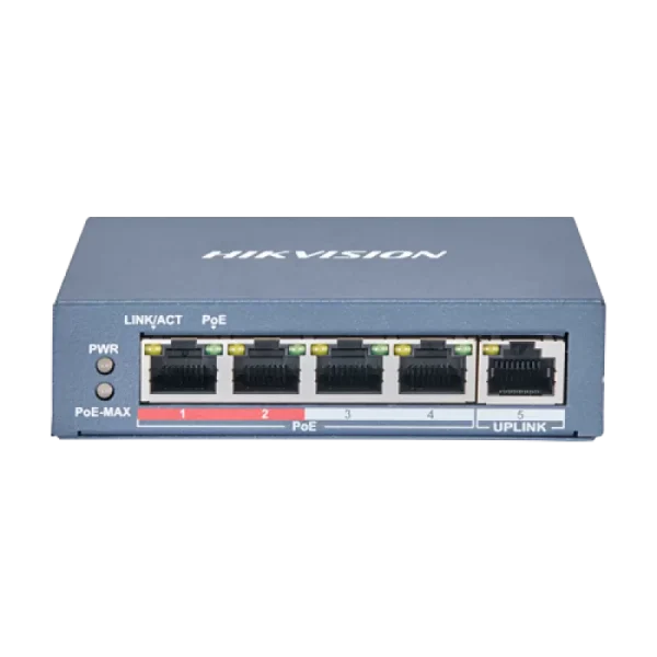 Switch 4 x RJ45 10/100 Mbps PoE