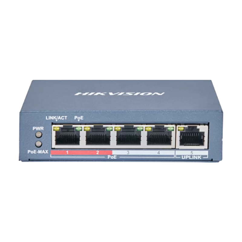 Switch 4 x RJ45 10/100 Mbps PoE
