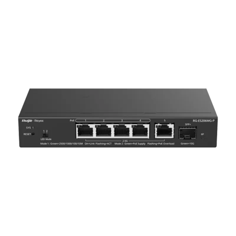 Switch 4 x RJ45 2.5G PoE