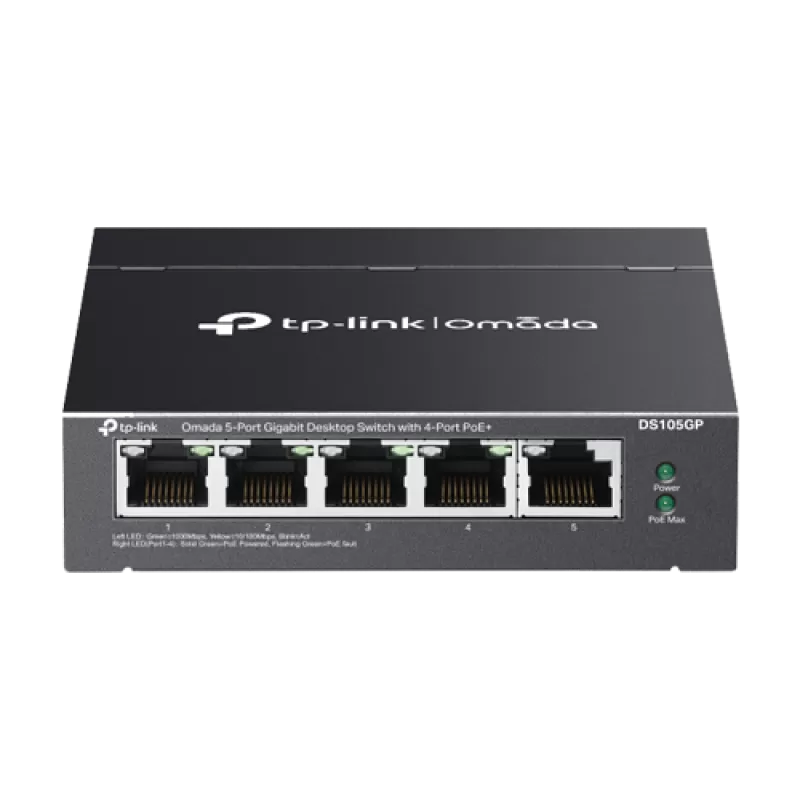 Switch 4 x RJ45 1G PoE