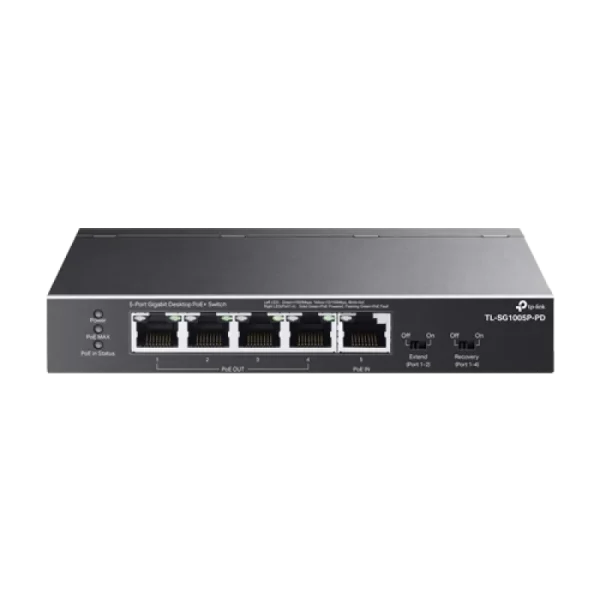 Switch 4 x RJ45 1G PoE Out
