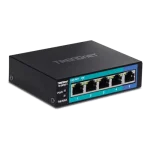 Switch 5 porturi Gigabit PoE+ 35W - TRENDnet TE-GP051