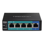 Switch 5 porturi Gigabit PoE+ 35W - TRENDnet TE-GP051 - imagine 2