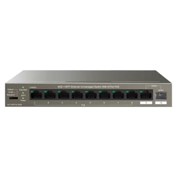 Switch 8 porturi Gigabit PoE