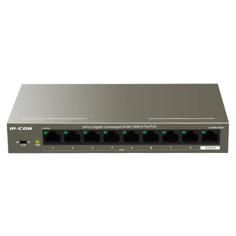Switch 8 porturi Gigabit PoE