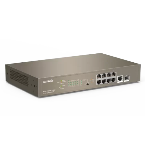 Switch 8 porturi PoE Gigabit