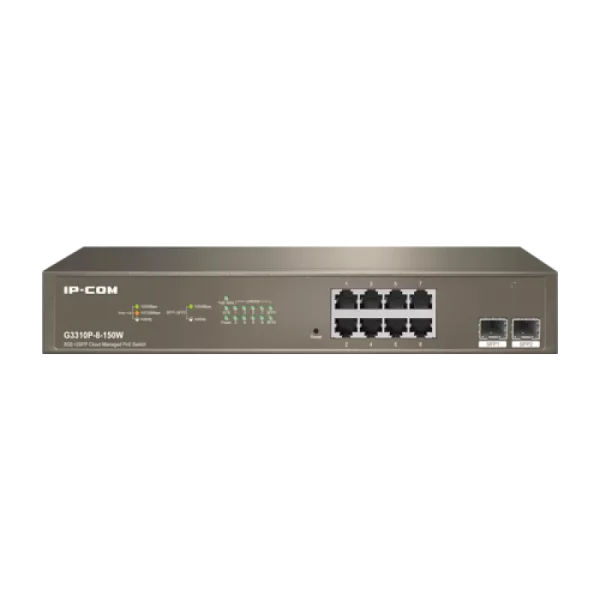Switch 8 porturi PoE Gigabit