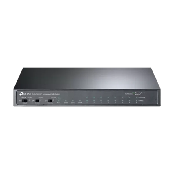 Switch 8 x RJ45 10/100 Mbps PoE