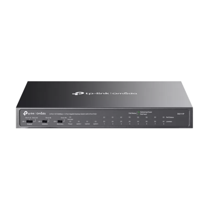Switch 8 x RJ45 10/100 Mbps PoE