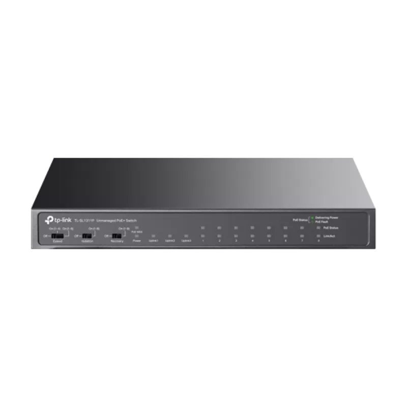 Switch 8 x RJ45 10/100 Mbps PoE