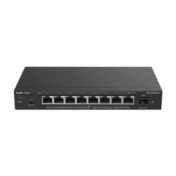 Switch 8 x RJ45 2.5G PoE