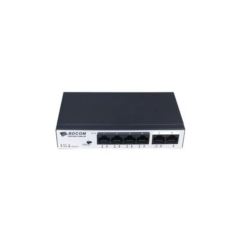 Switch BDCOM S1006-4P PoE 4 porturi