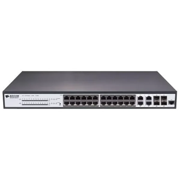 Switch BDCOM S2528P PoE Full Gigabit 24 GE PoE