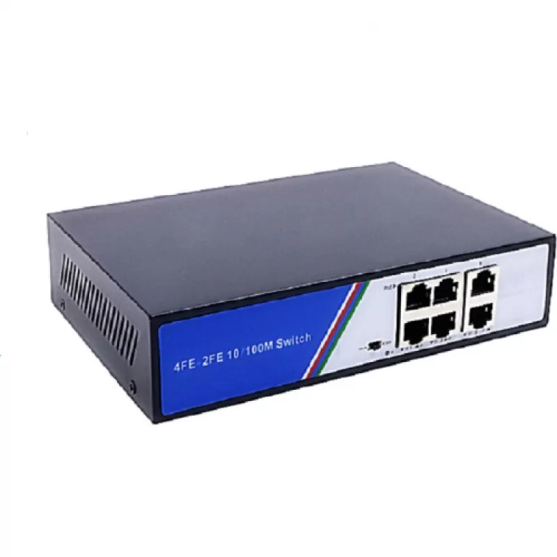 Switch BestNPS NPS0402FN Switch PoE 4 10/100+2 10/100Mbps 78W