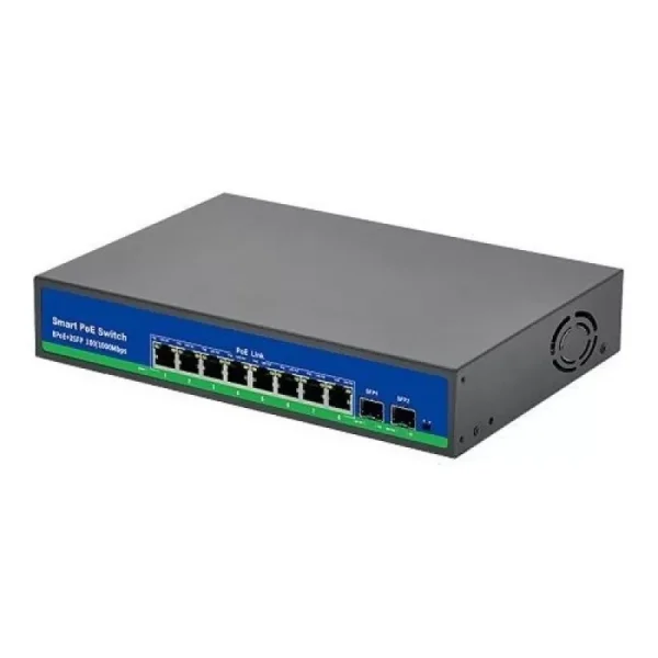 Switch BestNPS NPS0802GB PoE Full Gigabit 8 porturi + 2 SFP