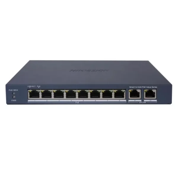 SWITCH CU 10 PORTURI GIGABIT (8 POE)