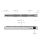 SWITCH CU 48 PORTURI RJ45 (32 POE+), 4 X SFP - imagine 3
