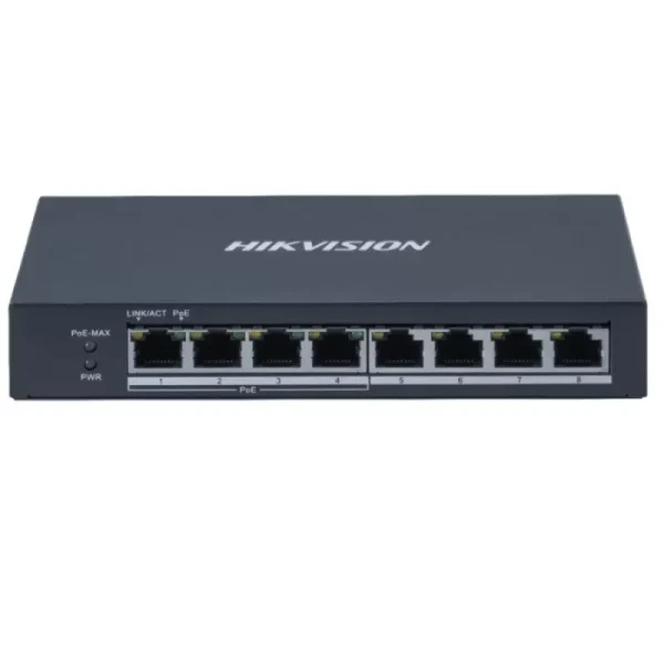 SWITCH CU 8 PORTURI GIGABIT (4 POE)