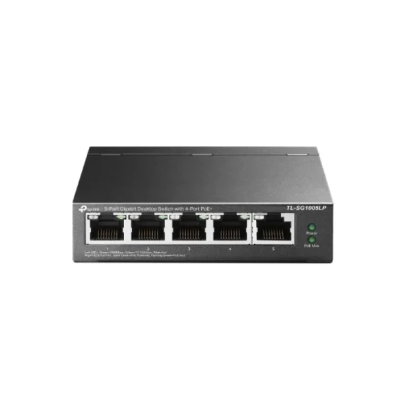 SWITCH DESKTOP CU 5 PORTURI GIGABIT (4 POE)