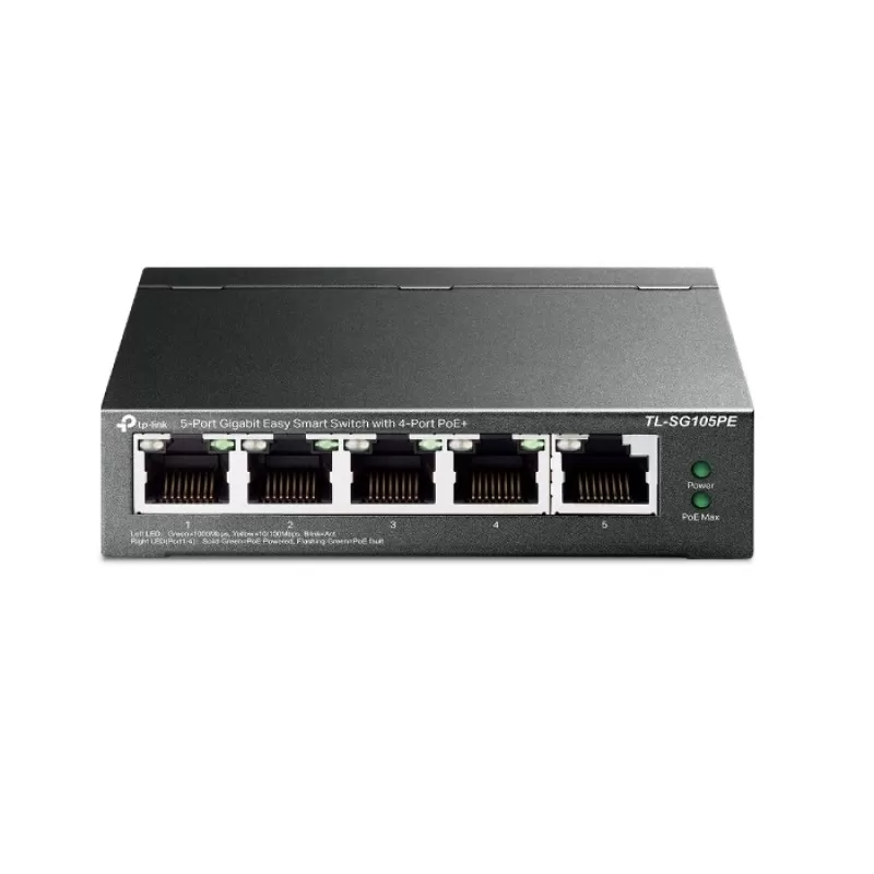 Switch 4 x RJ45 1G PoE