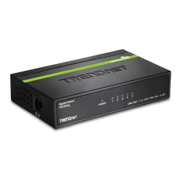 Switch GREENnet 5 porturi Gigabit - TRENDnet TEG-S50G