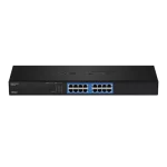 Switch GREENnet rack mount 16 porturi Gigabit - TRENDnet TEG-S16G - imagine 2
